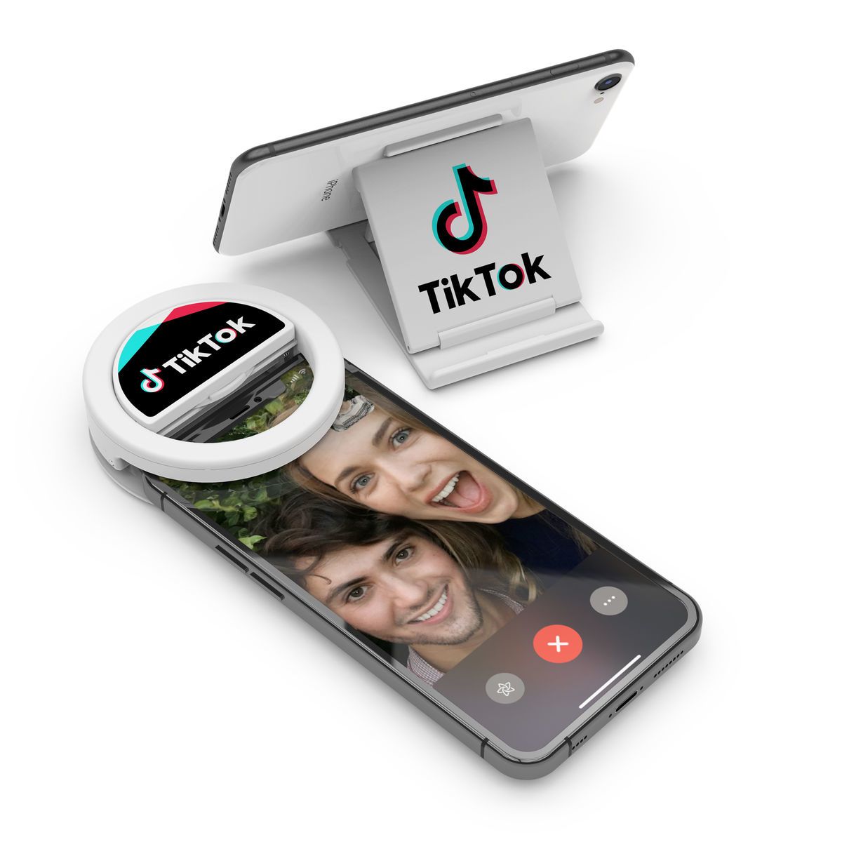 Lit Kit: Ring light, camera cover & phone stand