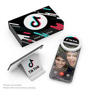 Lit Kit: Ring light, camera cover & phone stand