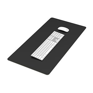 DeskShield: Contemporary Desk Mat (BLACK)