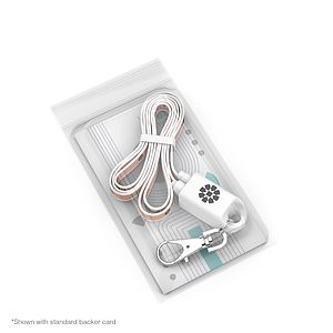 Lanyard Type C : Event badge holder and USB C charging cable