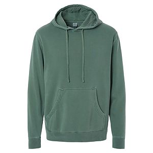Independent Trading Company Unisex Midweight Pigment Dyed Hooded Sweatshirt