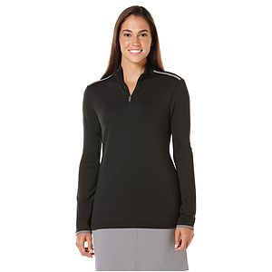 Callaway Ladies 1/4 Zip Mock Pullover