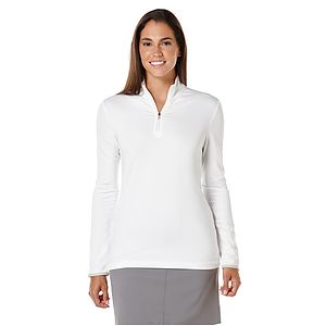 Callaway Ladies 1/4 Zip Mock Pullover
