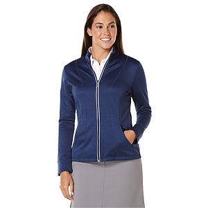 Callaway Ladies Waffle Fleece Jacket