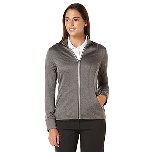 Callaway Ladies Waffle Fleece Jacket