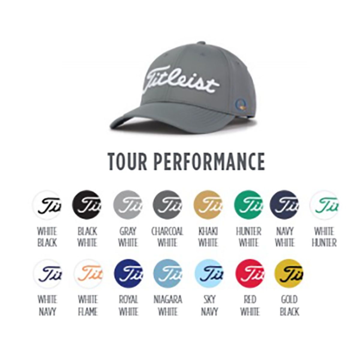Titleist Tour Performance Golf Hat