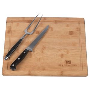 Bamboo Cutting Board w/Dripwell
