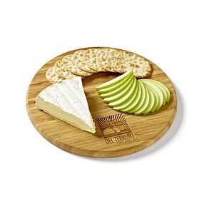 10" Round Bamboo & Sports Ball Cutting Boards