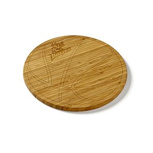 10" Round Bamboo & Sports Ball Cutting Boards