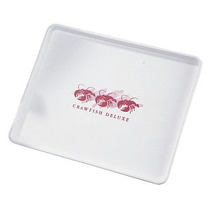 10" x 12.5" Plastic Serving Tray