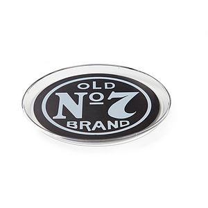 14" Round Serving Tray w/Non-Skid Rubber Base