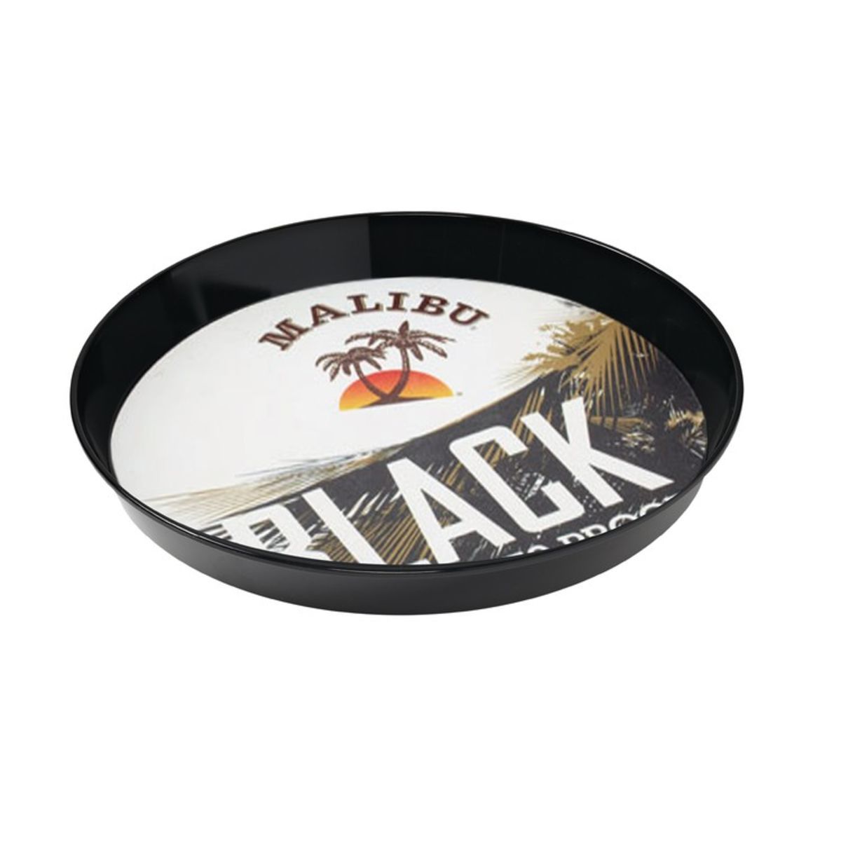 16" Round Styrene Serving Tray - Decal Imprint