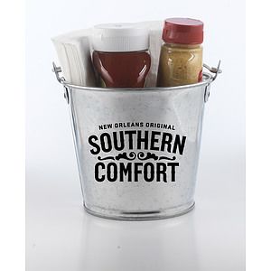 2 Quart Galvanized Metal Bucket