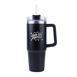 30 oz Stainless Steel Double Wall Mug w/Lid - Free Gift Box