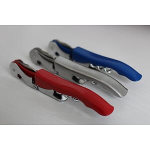 Stainless Steel Wine Opener/Corkscrew w/Color Handle