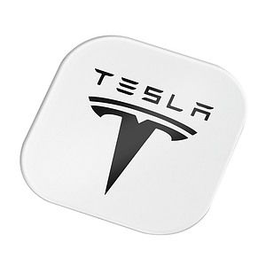 3 1/2" Square Plastic Coaster