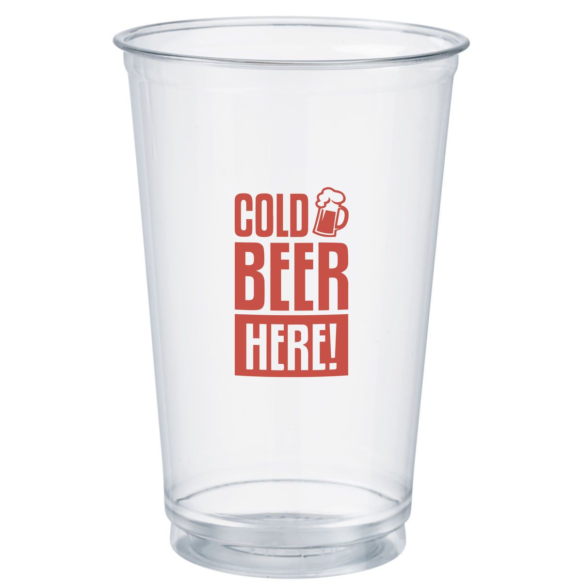 20 oz. Clear Plastic Party Cup