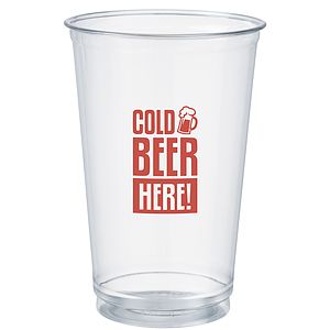 20 oz. Clear Plastic Party Cup