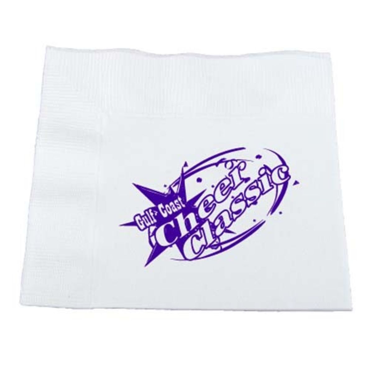 3-Ply White Luncheon Napkin 6.5" x 6.5"