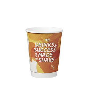 20 oz White Double Wall Disposable Paper Cup