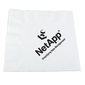 3-Ply White 5" Cocktail Napkin