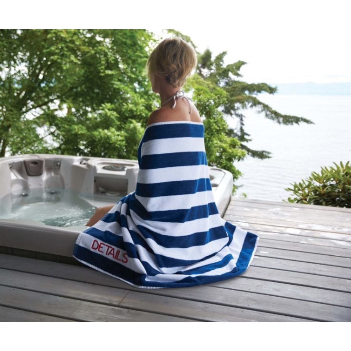 Midweight Cabana Beach Towel - 30x60 15lb/dz