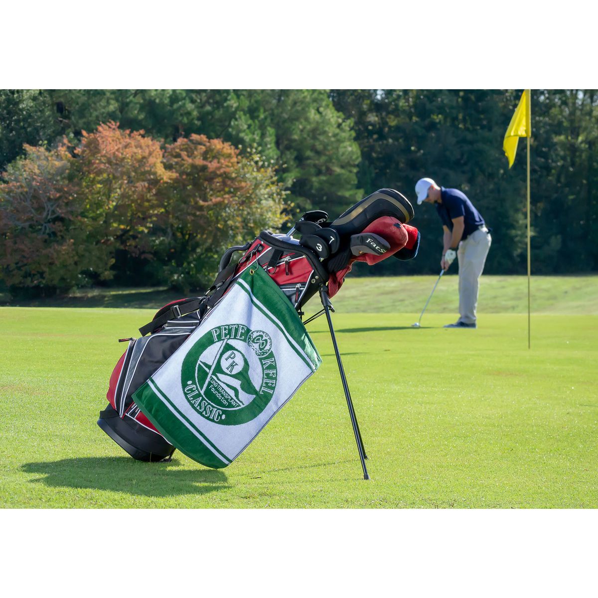 Custom jacquard woven golf towel (16x24) Corporate Specialties