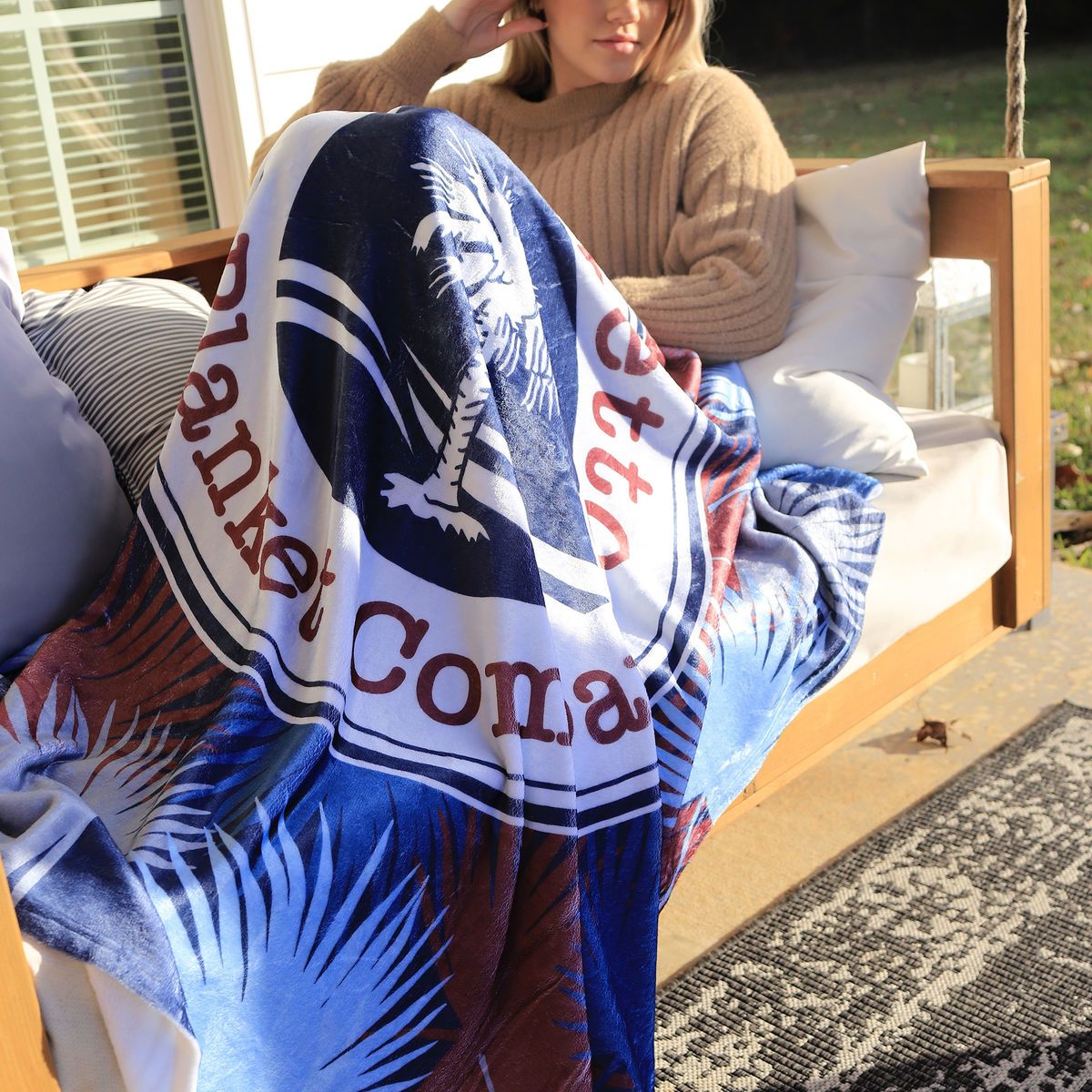 FOTO Fleece Throw 50x60