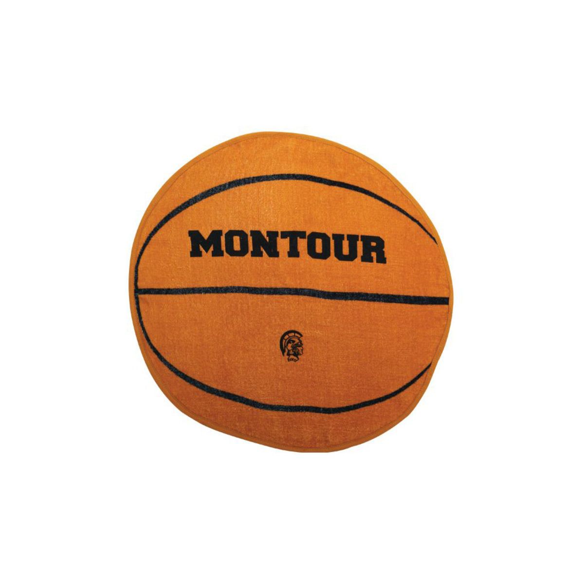 FIBER REACTIVE BASKETBALL SHAPED SPORT TOWEL