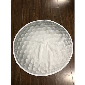 GOLF BALL SHAPED SPORTS TOWEL