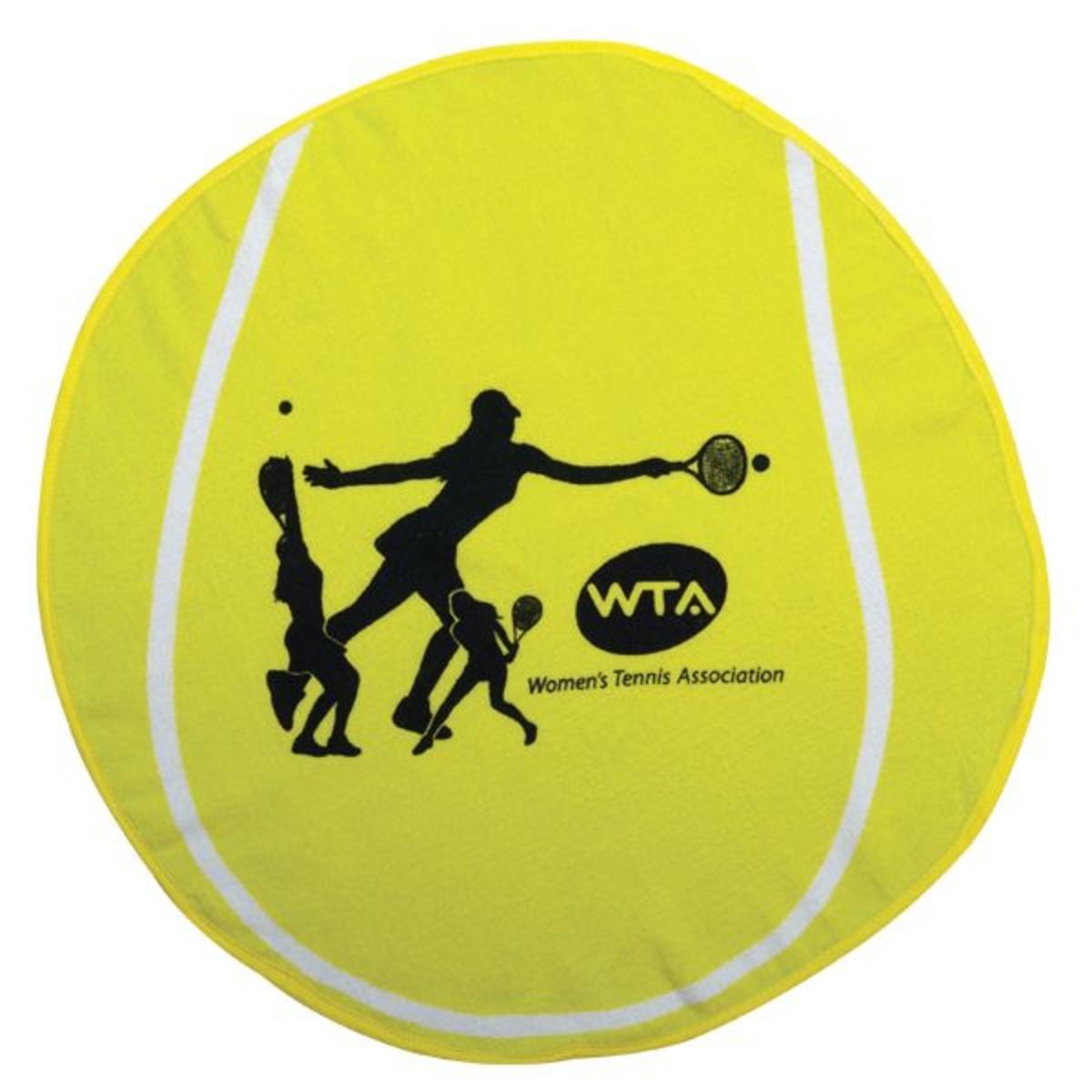 FIBER REACTIVE TENNIS BALL SHAPED SPORT TOWEL