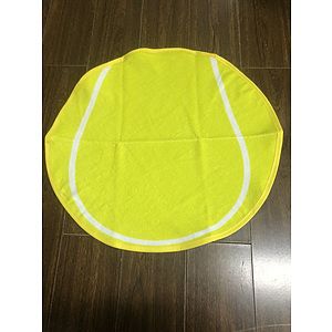FIBER REACTIVE TENNIS BALL SHAPED SPORT TOWEL