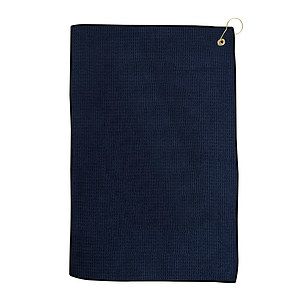 MICROFIBER WAFFLE GOLF TOWEL - 16x26 3lb/doz