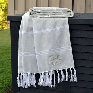 Peshtemal Beach Towel - Turkish Cotton 39x70 8.0lb./doz.