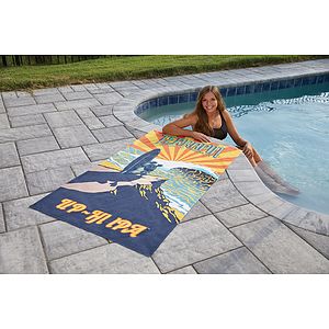 BEACH TOWEL 35x60 14lbs/dz