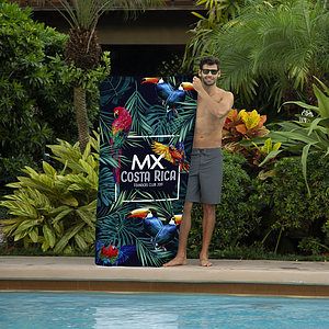Platinum Beach Towel 35x70 17lbs/dz