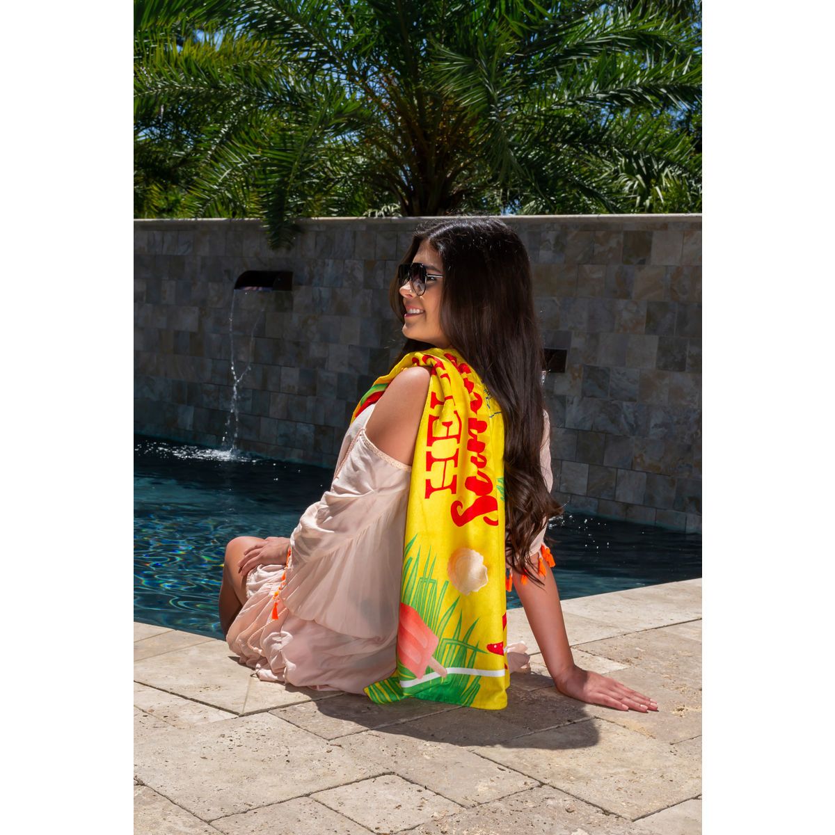 Pro vision small beach towel Order Swag