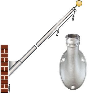 10' Outrigger Wall Mount Series (Ecom10)