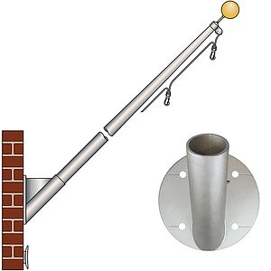 8' Outrigger Wall Mount Series (Ecost8)