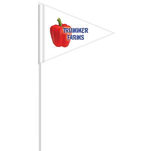 Custom Printed Field Flag - Single Sided