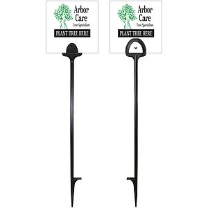 5" x 5" Value Marking Signs - Two Color, Front & Back