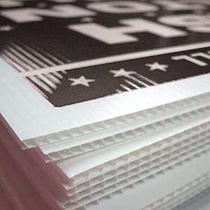 5" x 4" Corrugated Value Posting Signs - One Sided Print