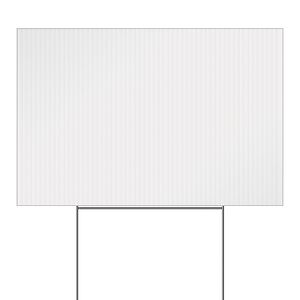Small Corrugated Yard Sign - Full Color - 1 Side