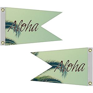 Double Sided Knitted Polyester Rectangle Boat Flag (12"x18")