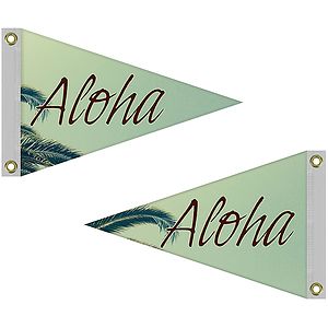 Double Sided Knitted Polyester Rectangle Boat Flag (12"x18")