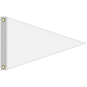 Double Sided Knitted Polyester Pennant Boat Flag (24"x36")