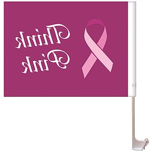 11.5" x 15" Stationary Use Single Reverse Car Flag