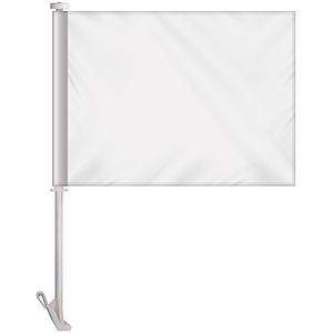 24 - Hour 11.5" x 15" Single Reverse Digitally Printed Custom Car Flag