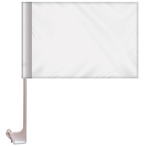 24 - Hour 7.5" x 10.5" Stationary Use Single Reverse KP Car Flag