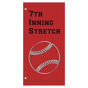 38" x 18" Custom Sunbrella™ Avenue Banner-3 Color Imprint